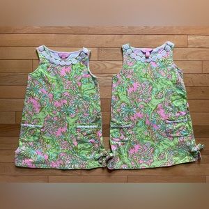 2 Lilly Pulitzer Girls Dresses both Size S (4-5).